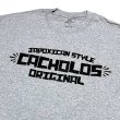 画像1: CACHOLOS JAPOXICAN TEE ライトグレー (1)