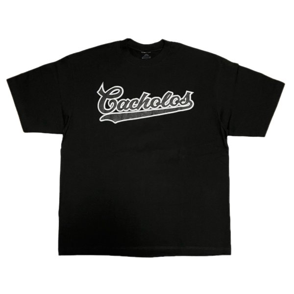 画像2: CACHOLOS SIGNATURE TEE ブラック (2)