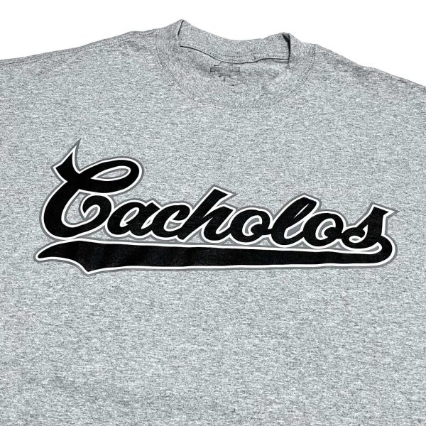 画像1: CACHOLOS SIGNATURE TEE ライトグレー (1)