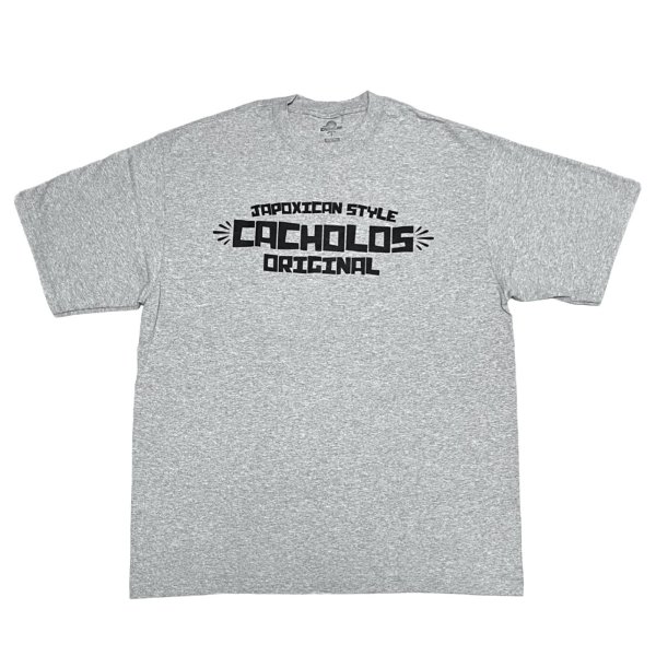 画像2: CACHOLOS JAPOXICAN TEE ライトグレー (2)