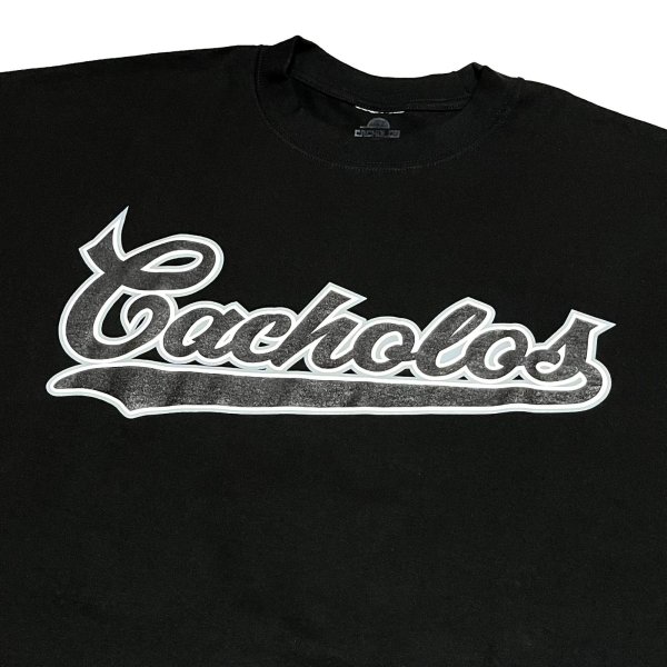 画像1: CACHOLOS SIGNATURE TEE ブラック (1)