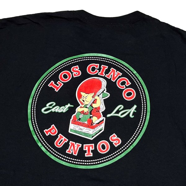 画像1: LOS 5 PUNTOS LCP TEE ブラック (1)