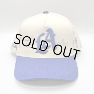 画像: P294 LA Snapback Cap ブルー/ベージュ