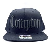 画像: GHETTO CAP COMPTON ブラックアウト