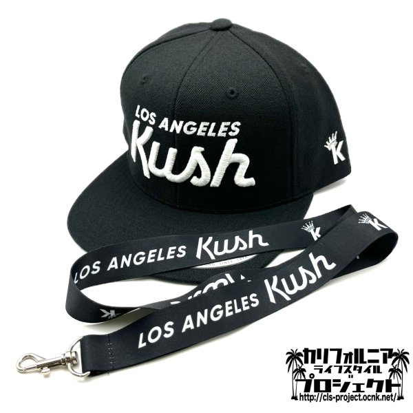 画像5: LOS ANGELES KUSH Snapback Cap ブラック (5)
