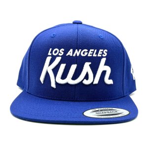 画像: LOS ANGELES KUSH Snapback Cap ブルー