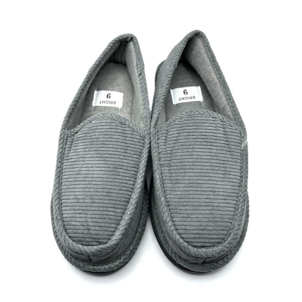 画像2: ハウスシューズ  グレー (2)