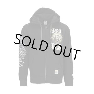 画像: PROCLUB X Mister Cartoon  ZIP HOODY ブラック