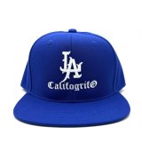 画像: CALIFOGRIFO LA snapback cap ブルー