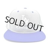 画像: CALIFOGRIFO LA snapback cap ブルー/グレー