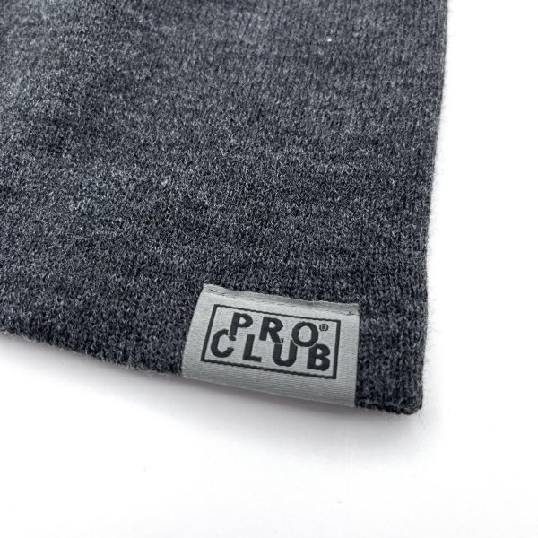 画像3: PROCLUB SHORT BEANIE チャコールグレー (3)
