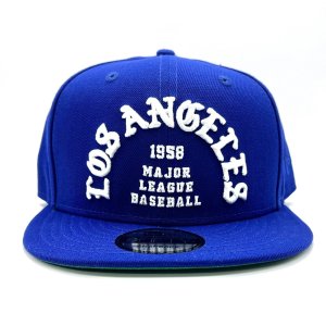 画像: LA Dodgers Team Deluxe snapback cap ドジャーブルー
