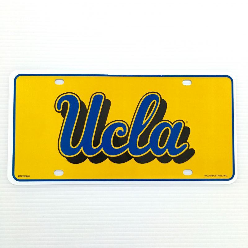 画像1: UCLA ライセンスプレート (1)
