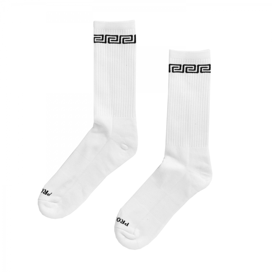 画像1: PROCLUB LINK CREW SOCKS ホワイト (1)