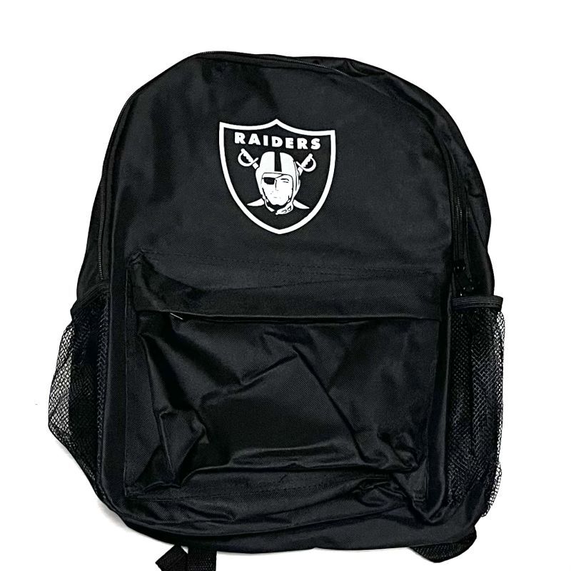 画像1: RAIDERS BLACK BACKPACK (1)