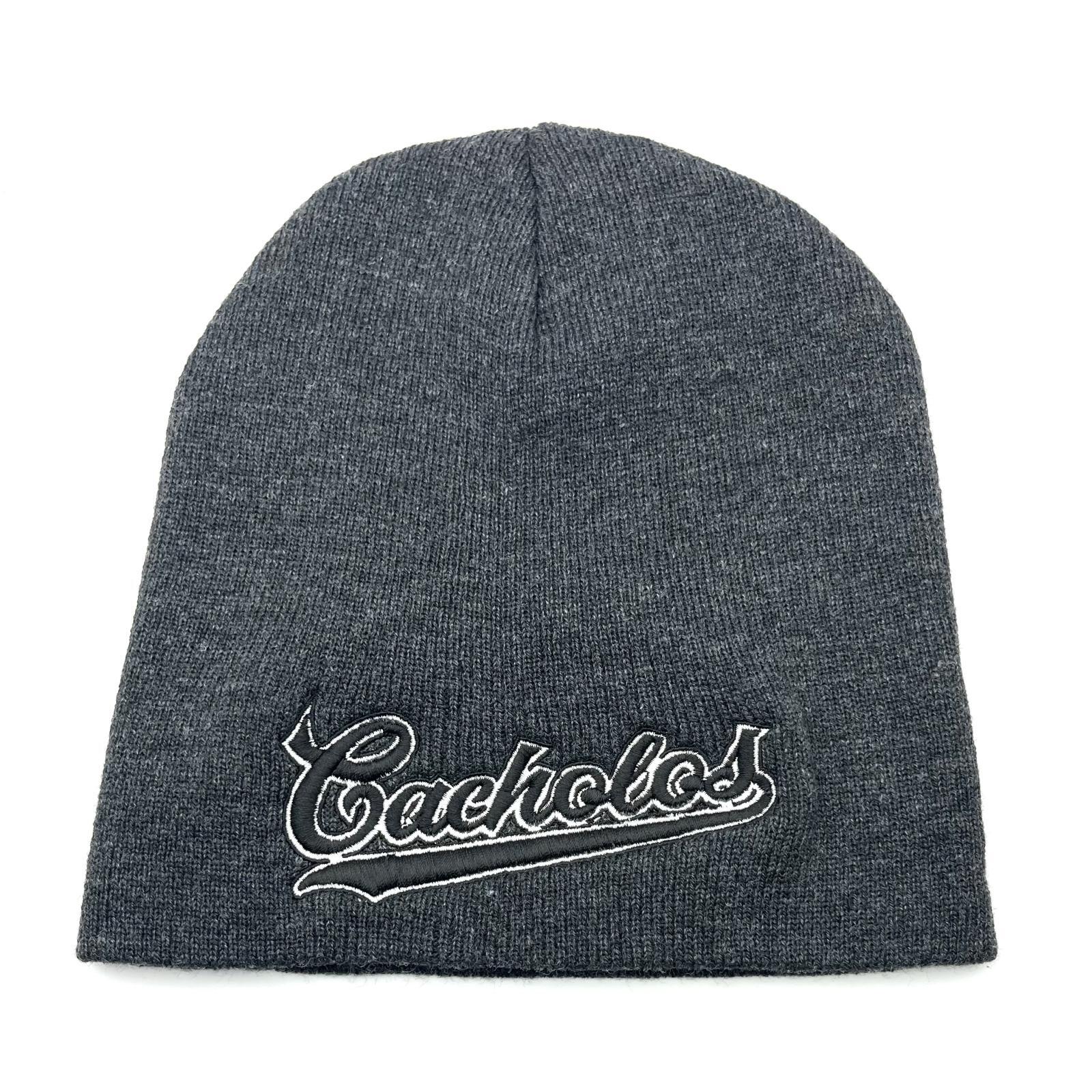 画像1: Cacholos Signature Beanie チャコールグレー (1)