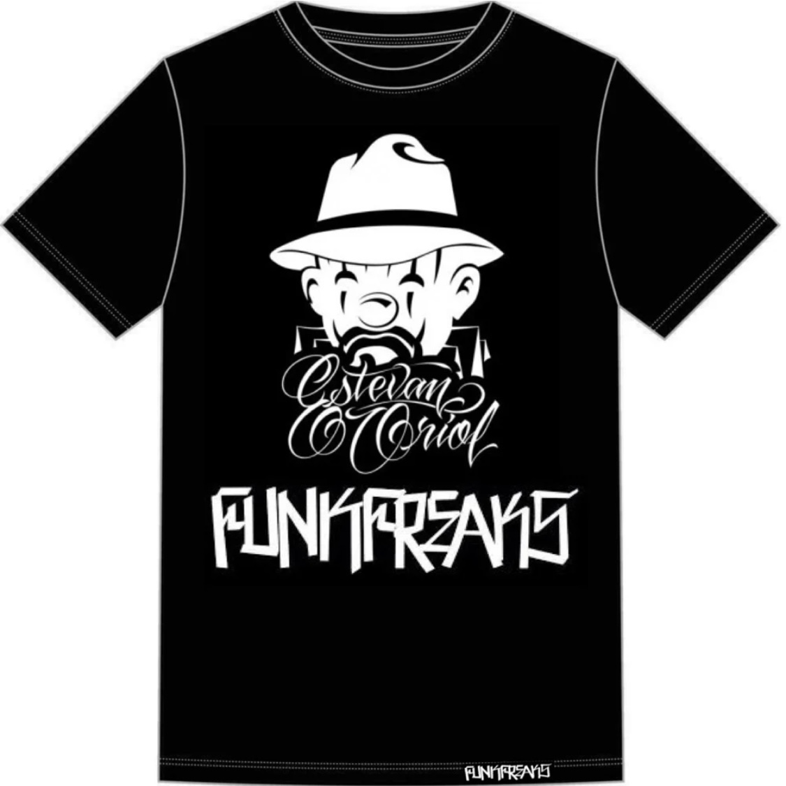 画像1: FUNK FREAKS X Estevan Oriol COLLAB TEE (1)